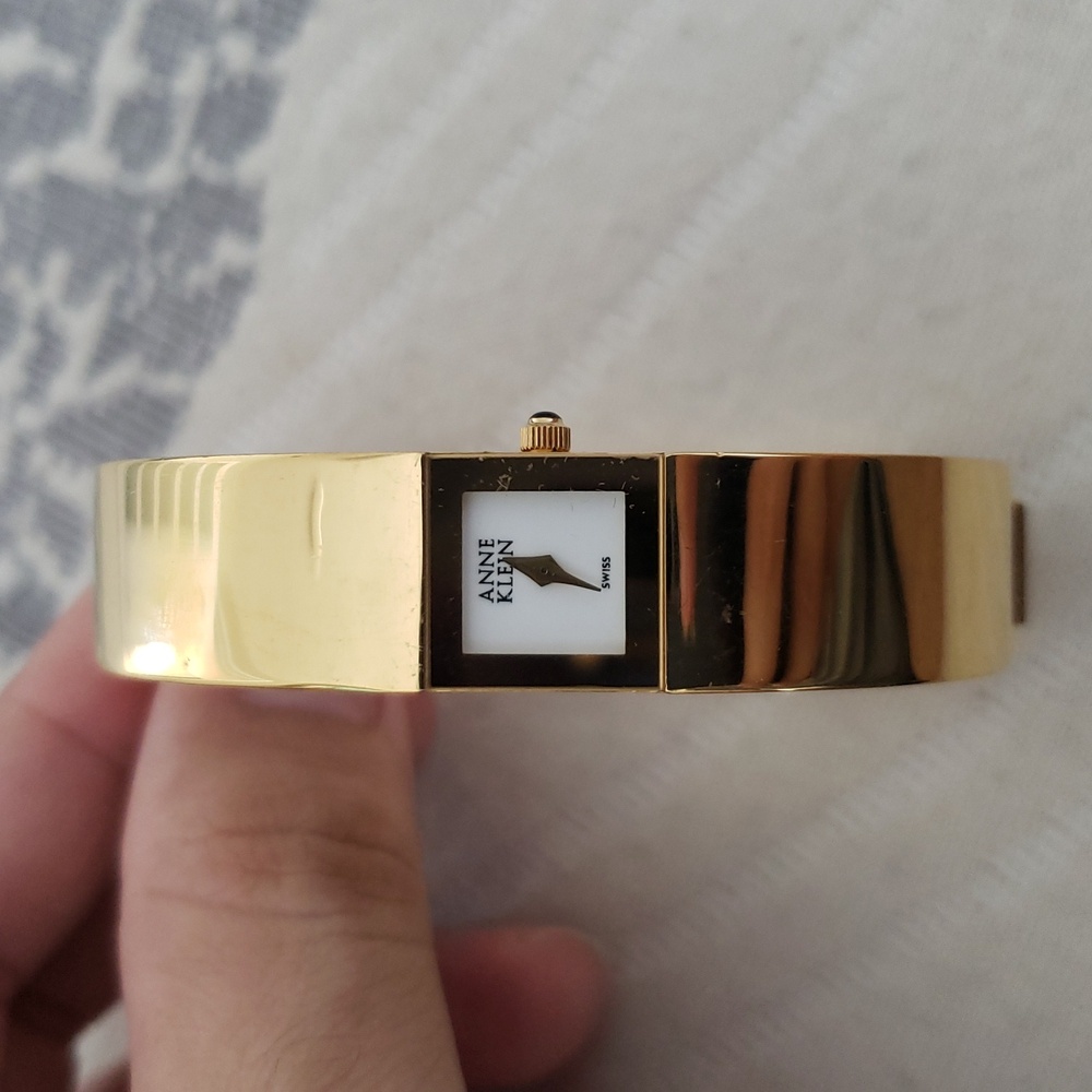 Anne Klein Gold-Tone Smartwatch